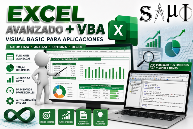 Excel Avanzado + VBasic     Code: CSMEOP_001