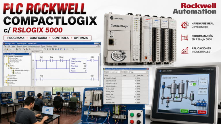 PLC Rockwell Compactlogix c/ RSLogix 5000 N2 LabView