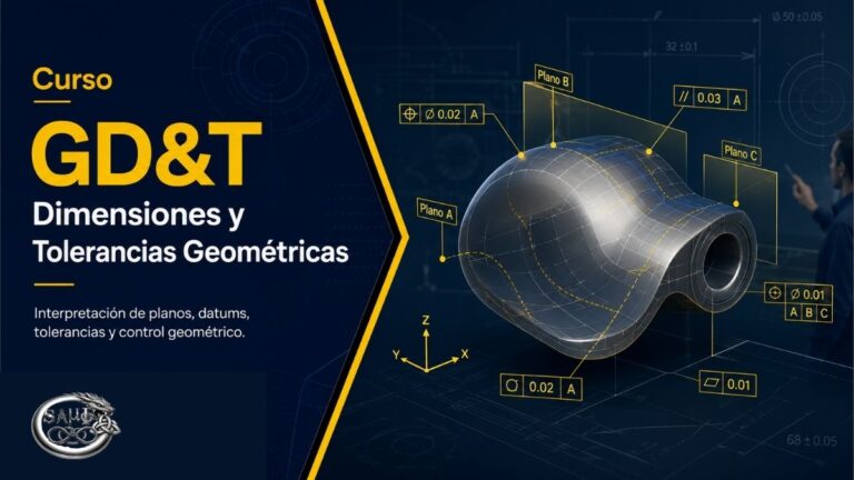 GD&T  Dimensiones y Tolerancias Geométricas Code: CSMEOP_006