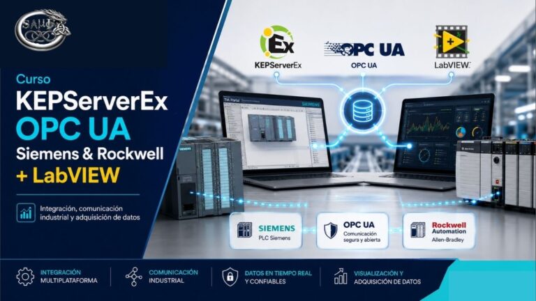 KEPServerEx  OPC UA Siemens &  Rockwell + LabView            Code: CSAUOP_017