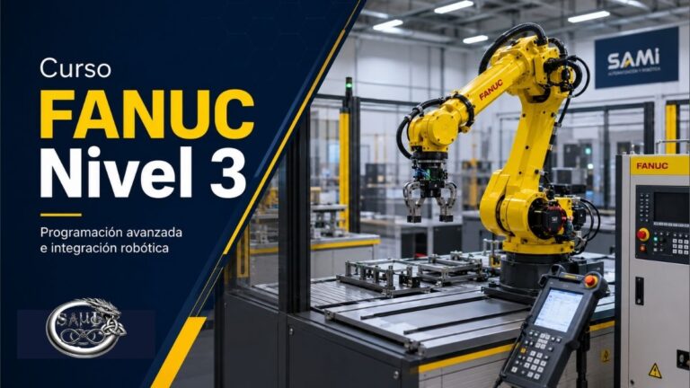 Robot Fanuc III Servicio e integración Offline        Code: CSAUOP_020