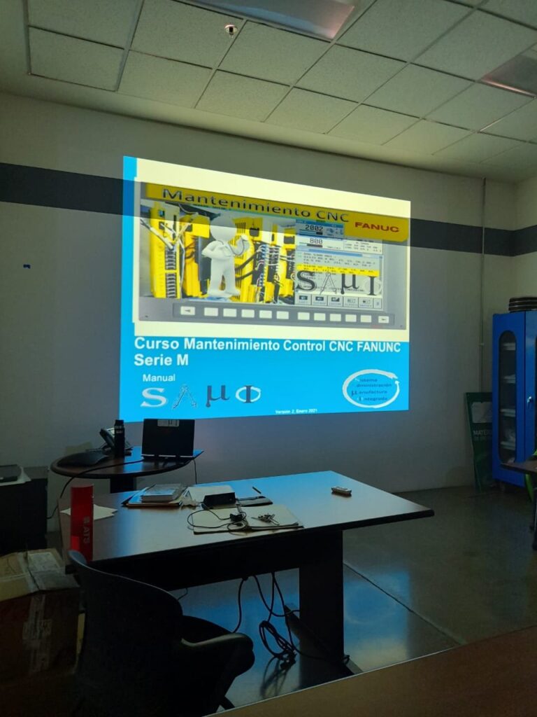 Entrenamiento de Mantenimiento CNC Fanuc
