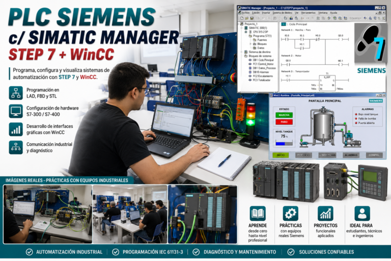 PLC Siemens c/ Simatic Manager  N2                 Code: CSAUOP_011